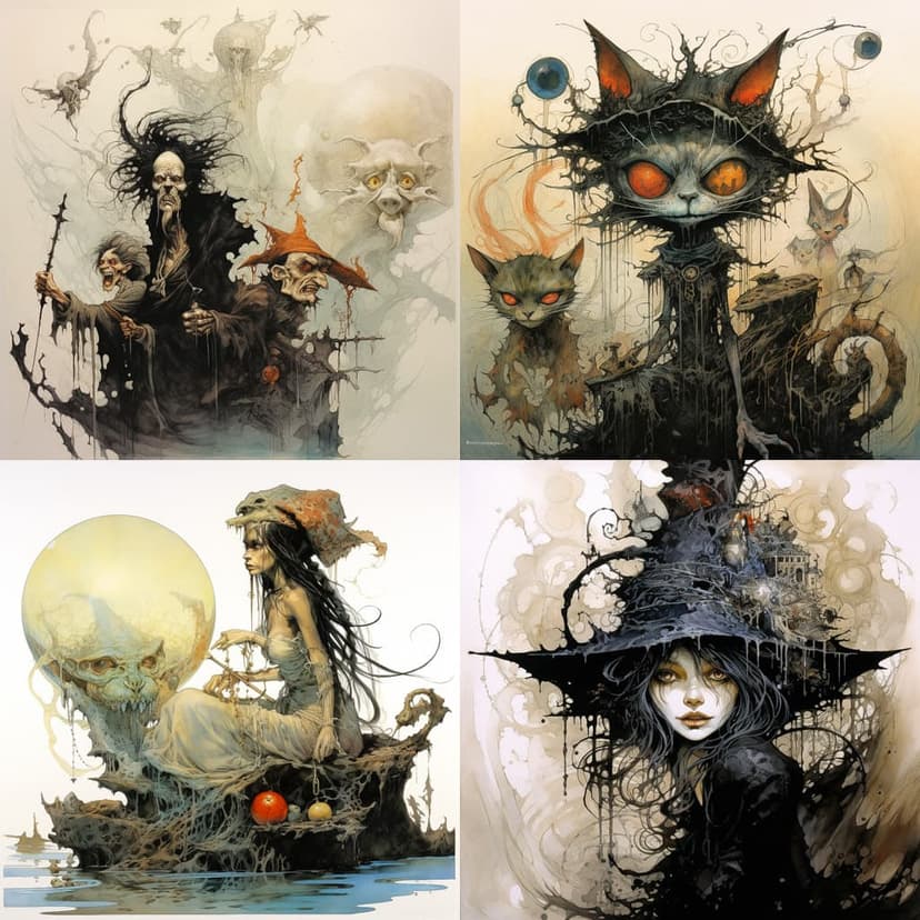 Dark Fantasy Illustration