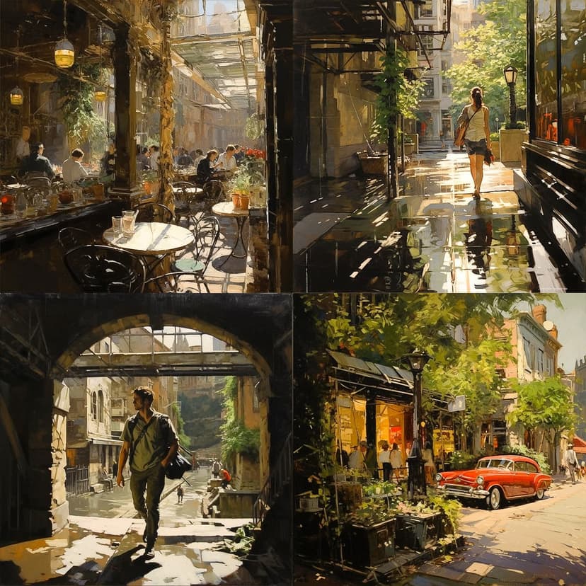 Impressionistic Urban Realism