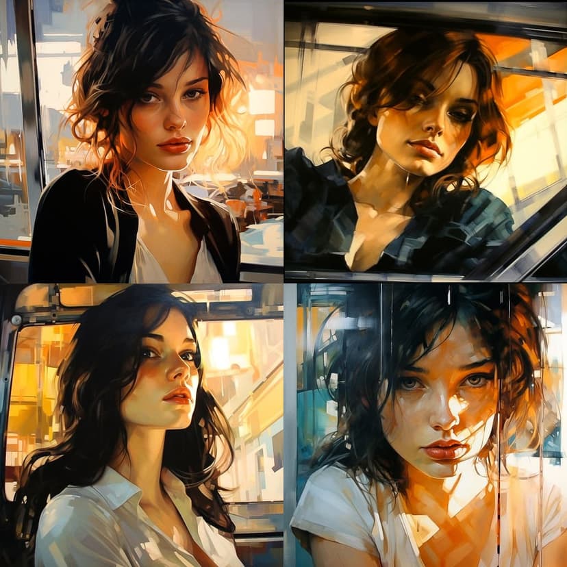 Modern Impressionistic Portraiture