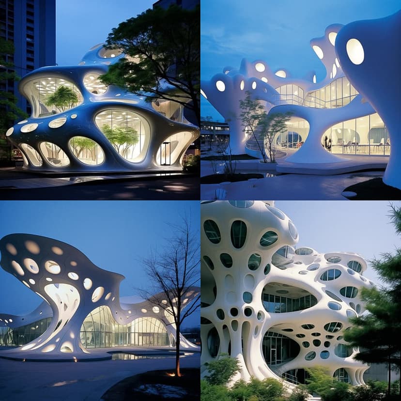 Futuristic Organic Architecture