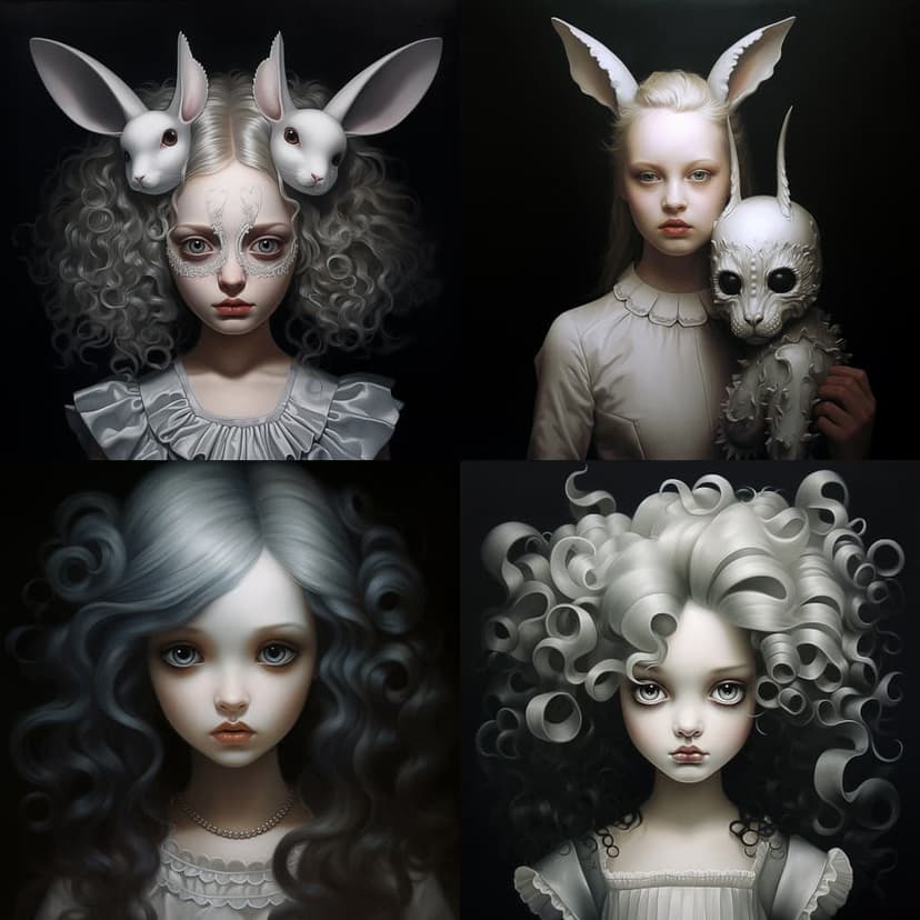 Surreal Gothic Portraiture