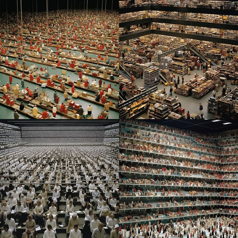 Surreal Industrial Aesthetic