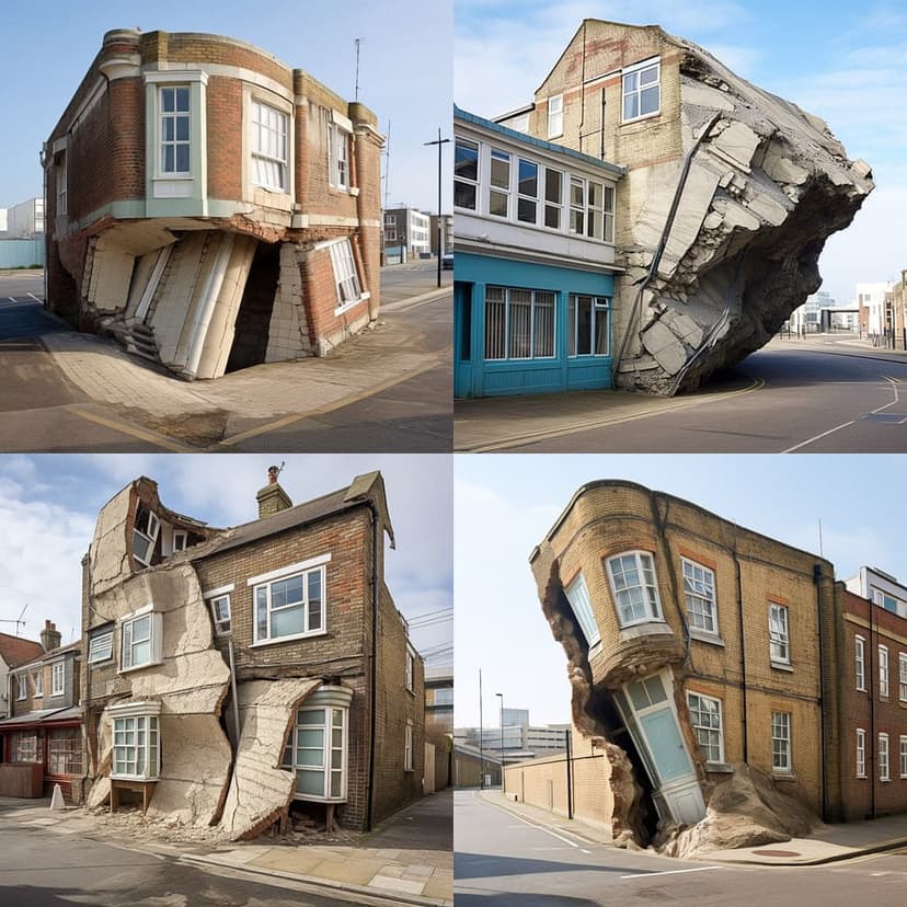 Surreal Architectural Distortion