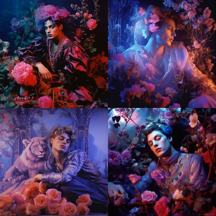 Baroque Floral Fantasy