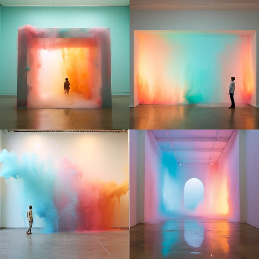 Ethereal Color Gradient