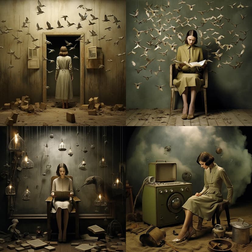 Surreal Vintage Conceptual