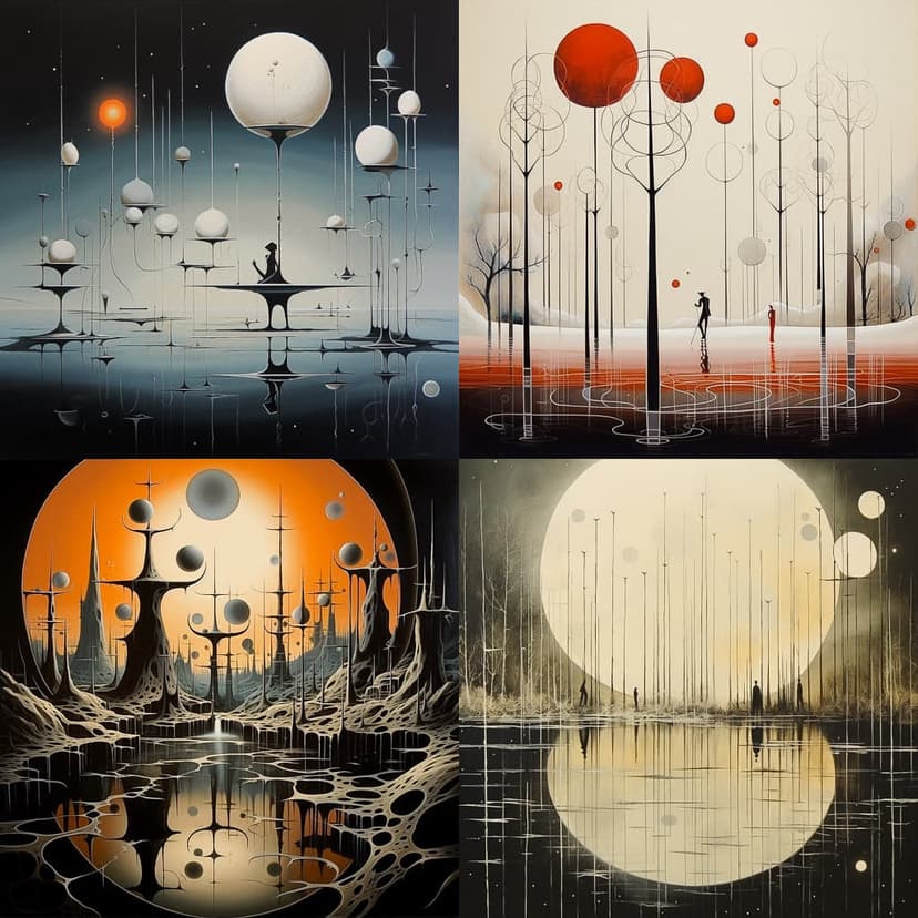 Surreal Geometric Fantasy