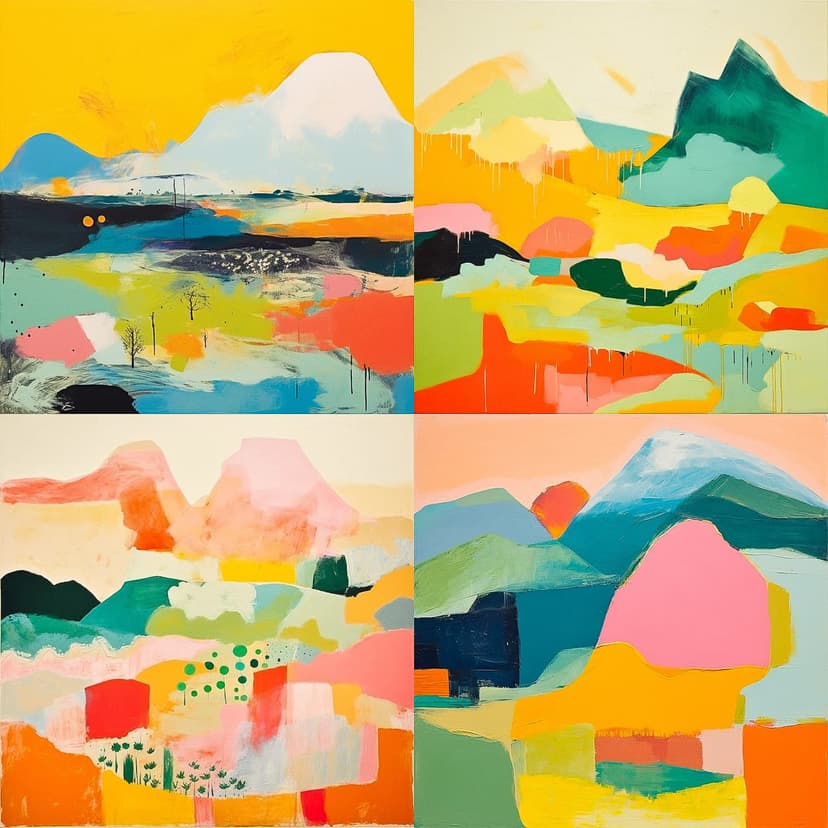 Abstract Landscape
