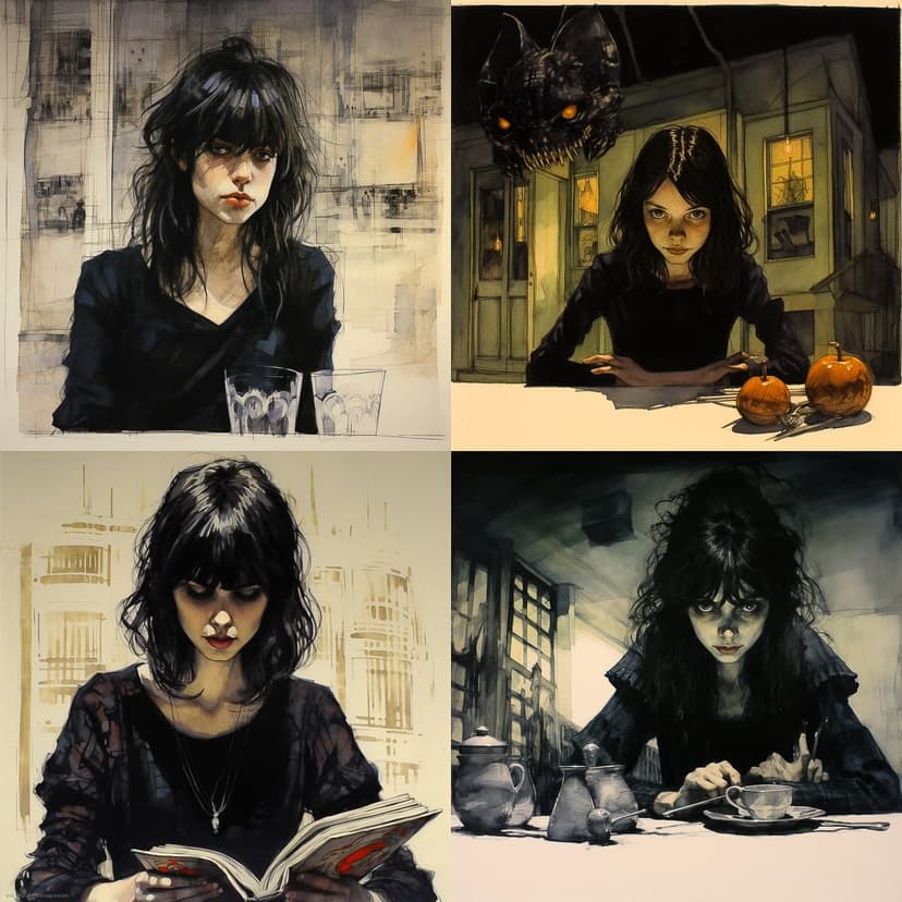 Dark Illustrative Gothic