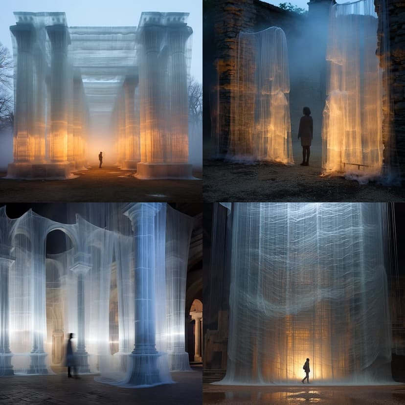 Ethereal Installation Art