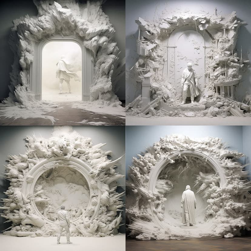 surreal sculptural architecture