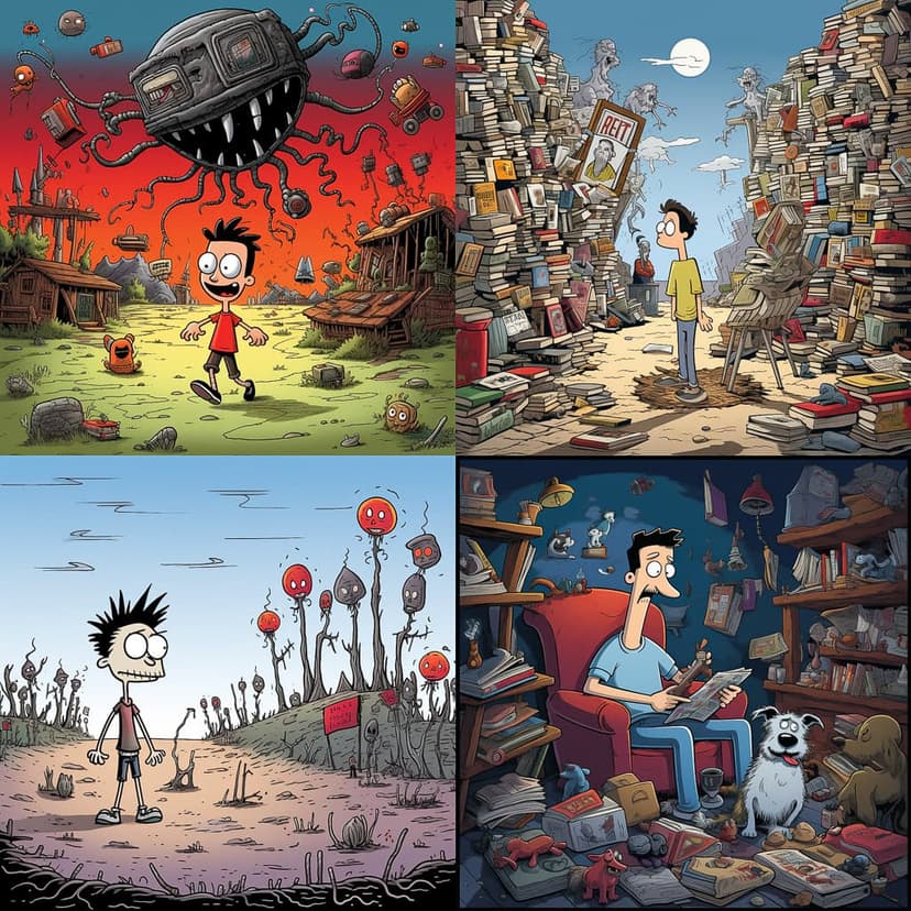 Whimsical Comic Style
