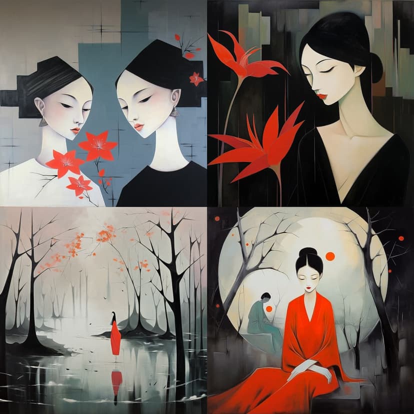 Contemporary Minimalist Asian