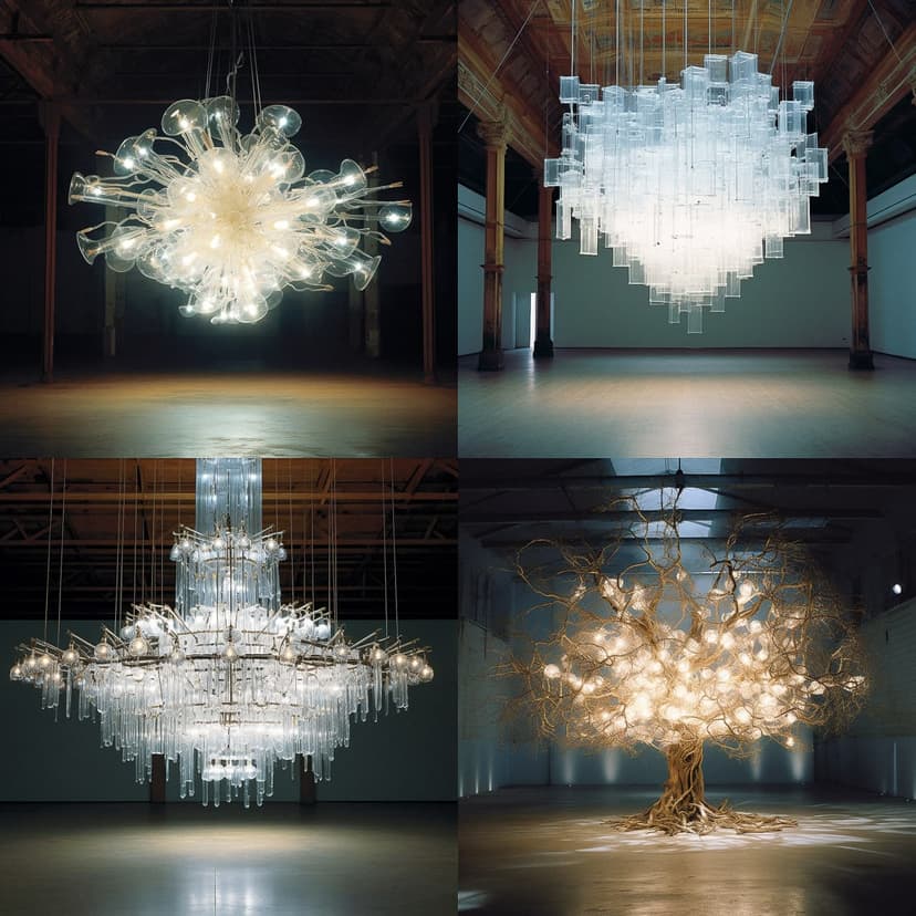 Contemporary Chandelier Art