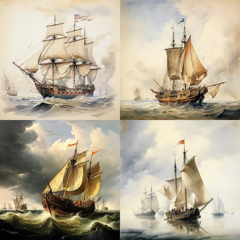 Classic Nautical Watercolor