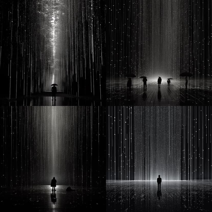 Monochrome Light Installation
