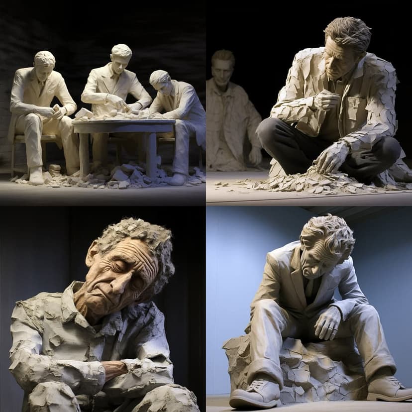 Realistic Sculptural Style
