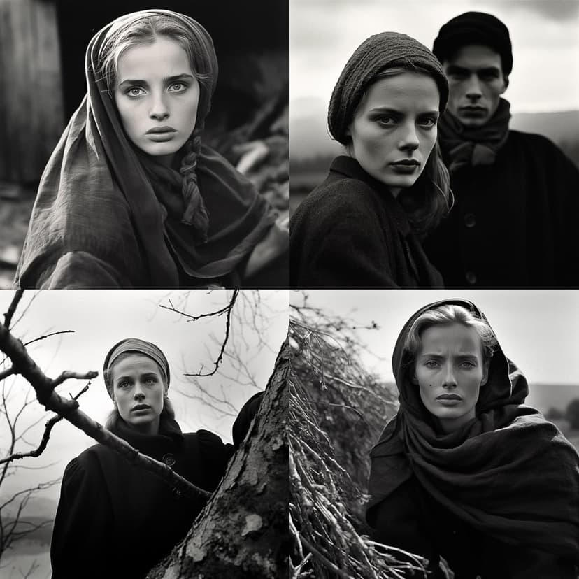 Monochrome Portraiture