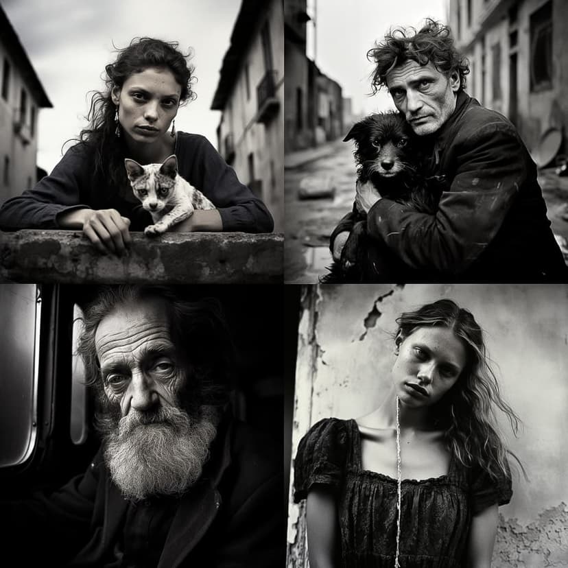 Black and White Portraiture