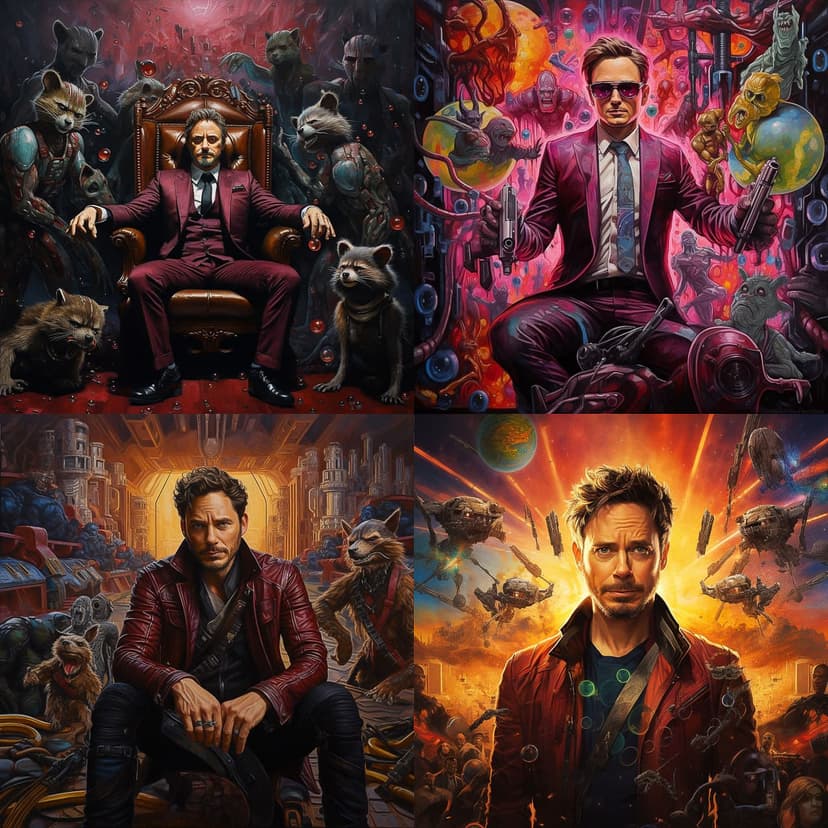 Vibrant Sci-Fi Fantasy