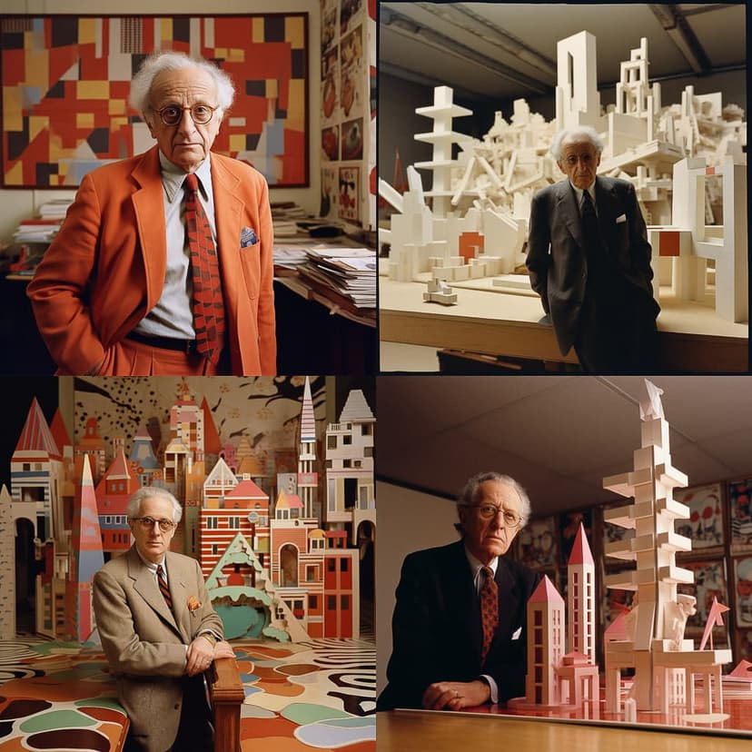 Modern Architectural Collage