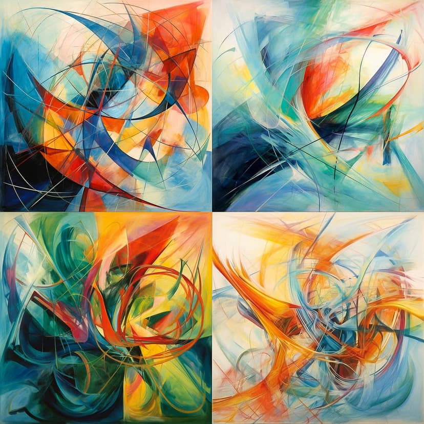 Dynamic Abstract Expressionism