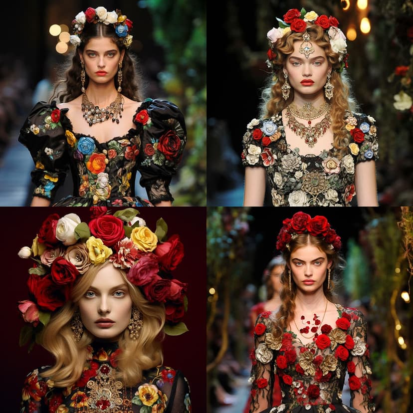 Baroque Floral Elegance