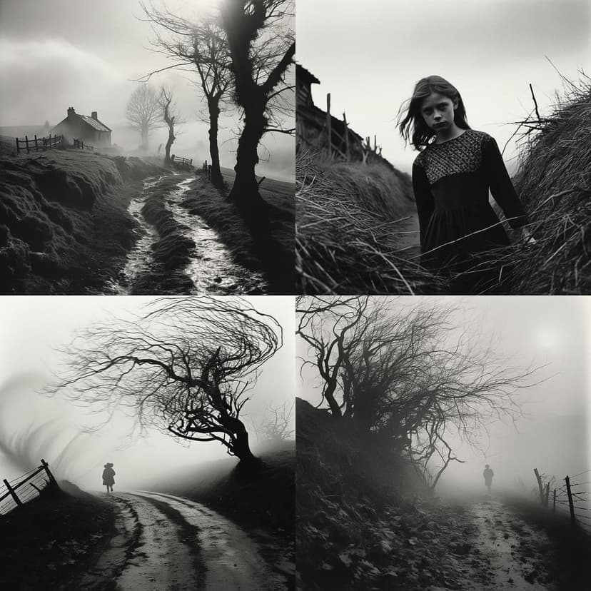 Moody Black and White