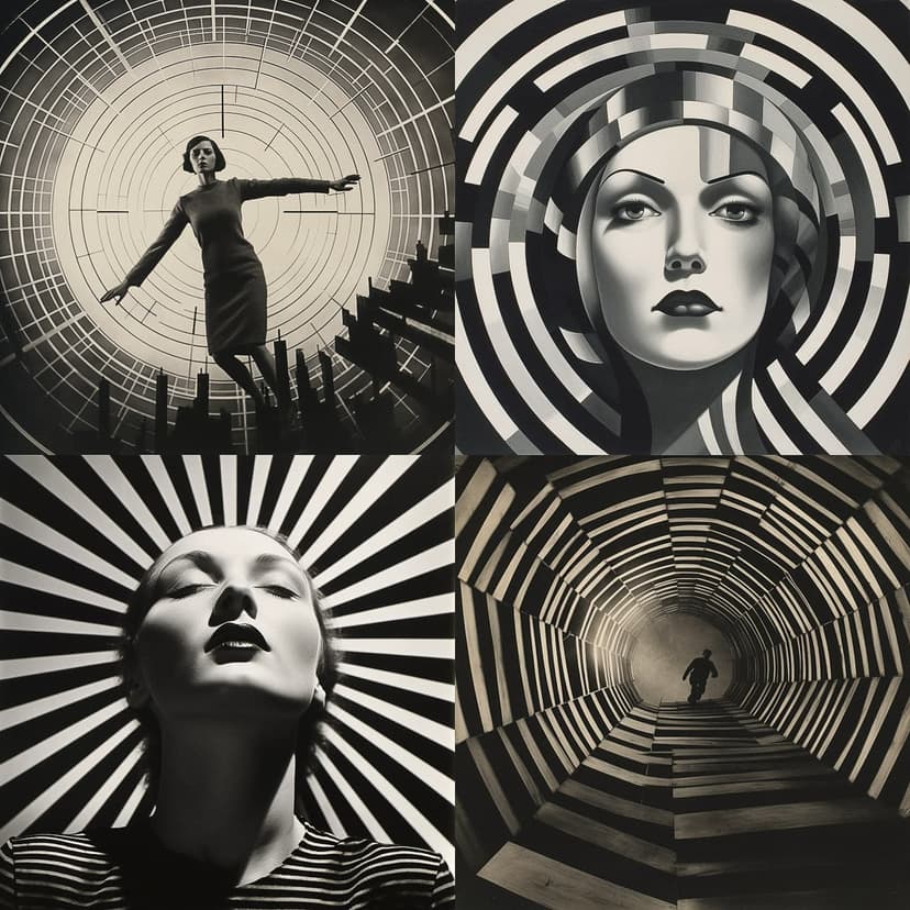 Op Art Noir