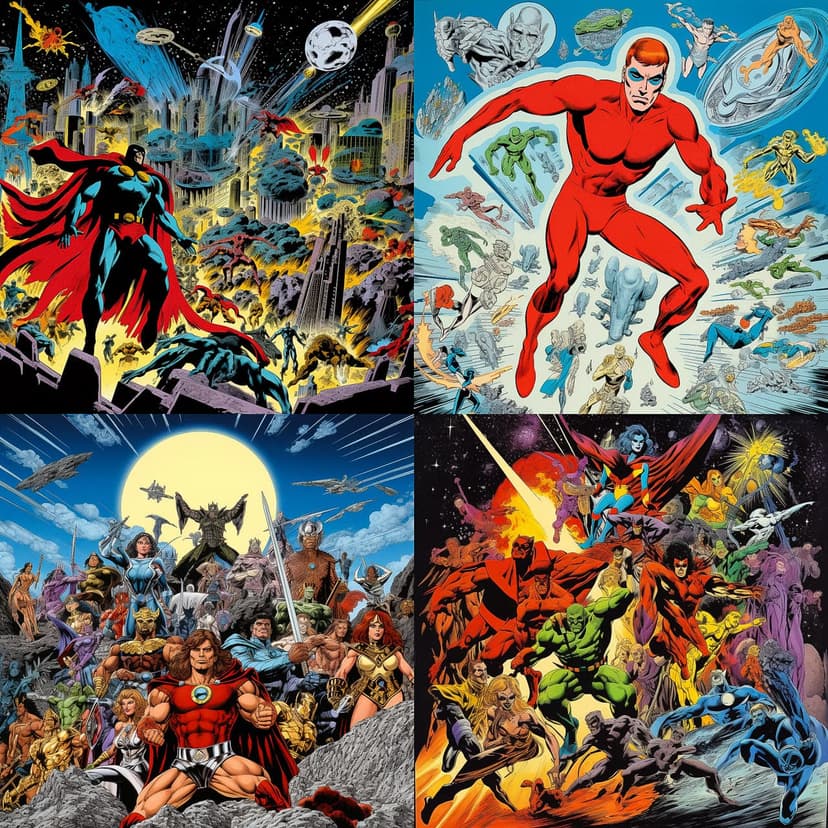 Classic Comic Book Art