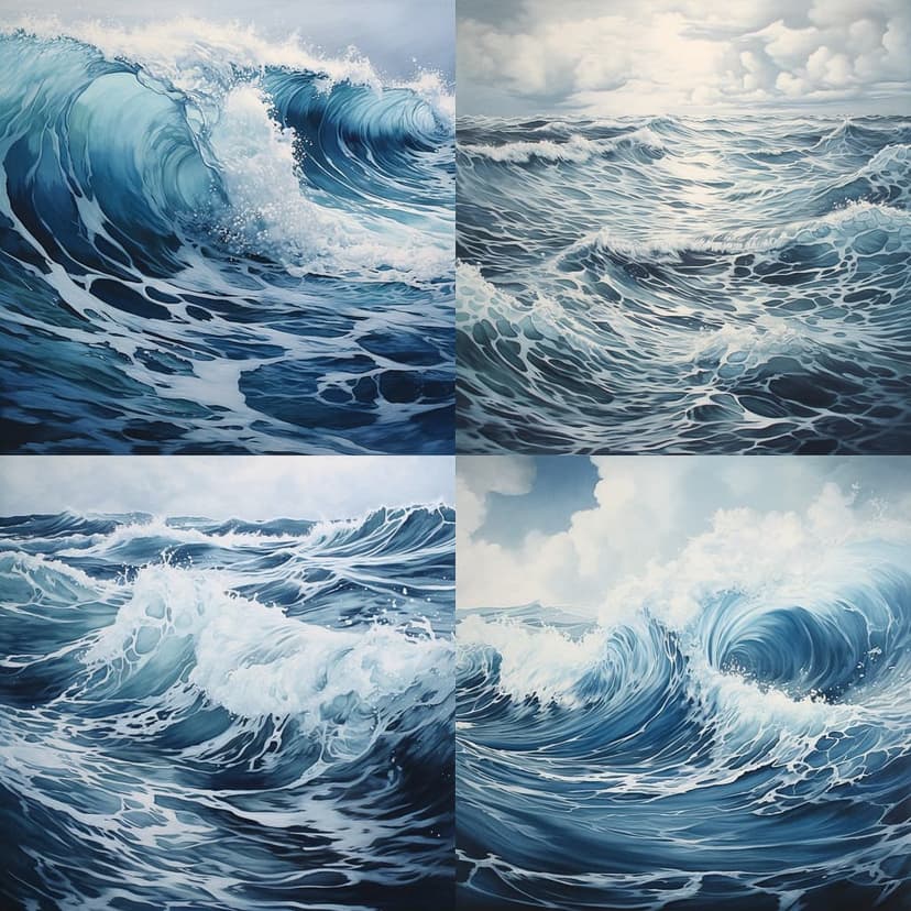 Impressionistic Ocean