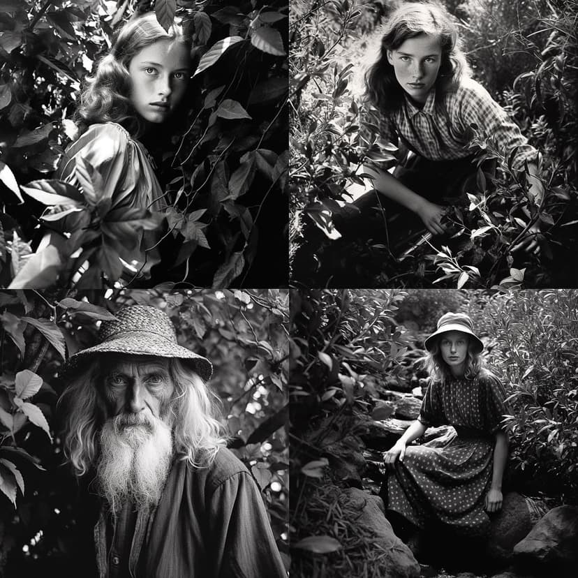 Classic Black and White Portraiture
