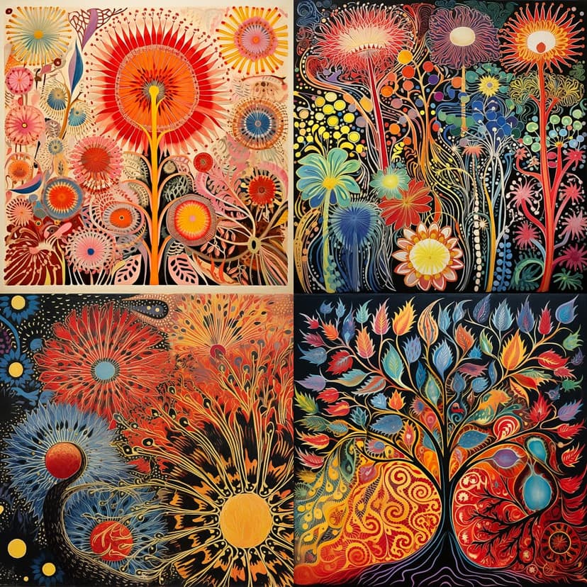 Psychedelic Floral
