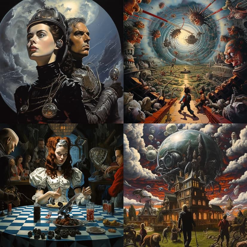 surreal sci-fi