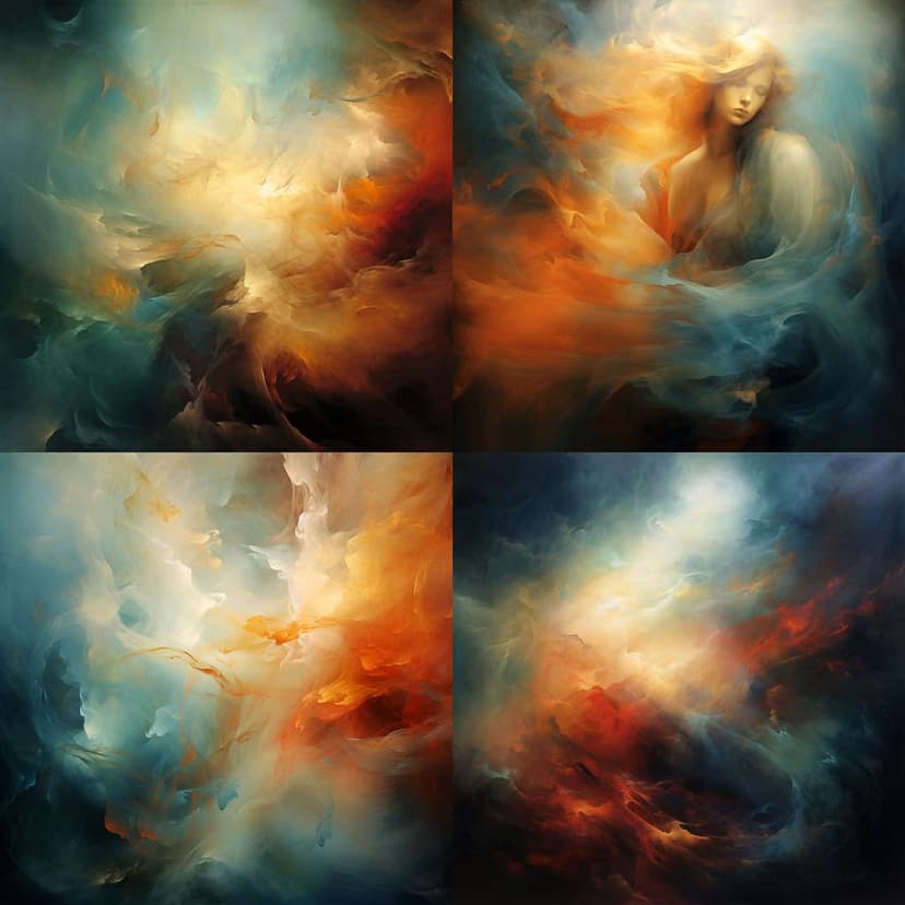 ethereal abstract