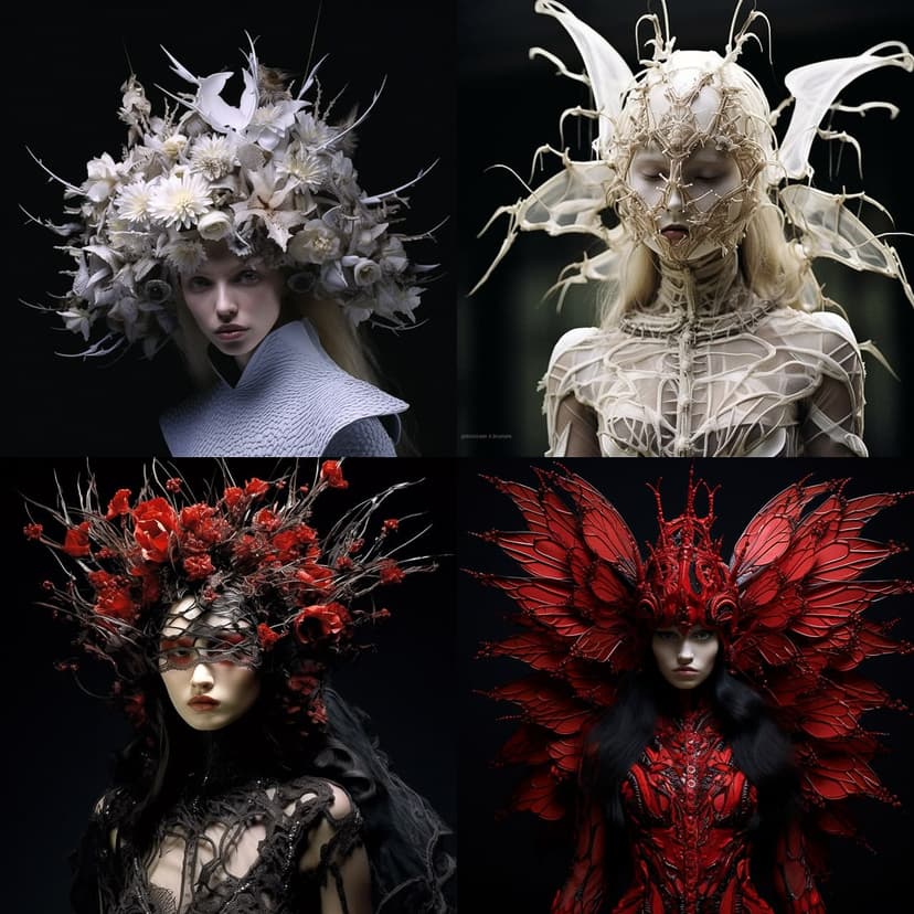 Avant-garde Fantasy Couture