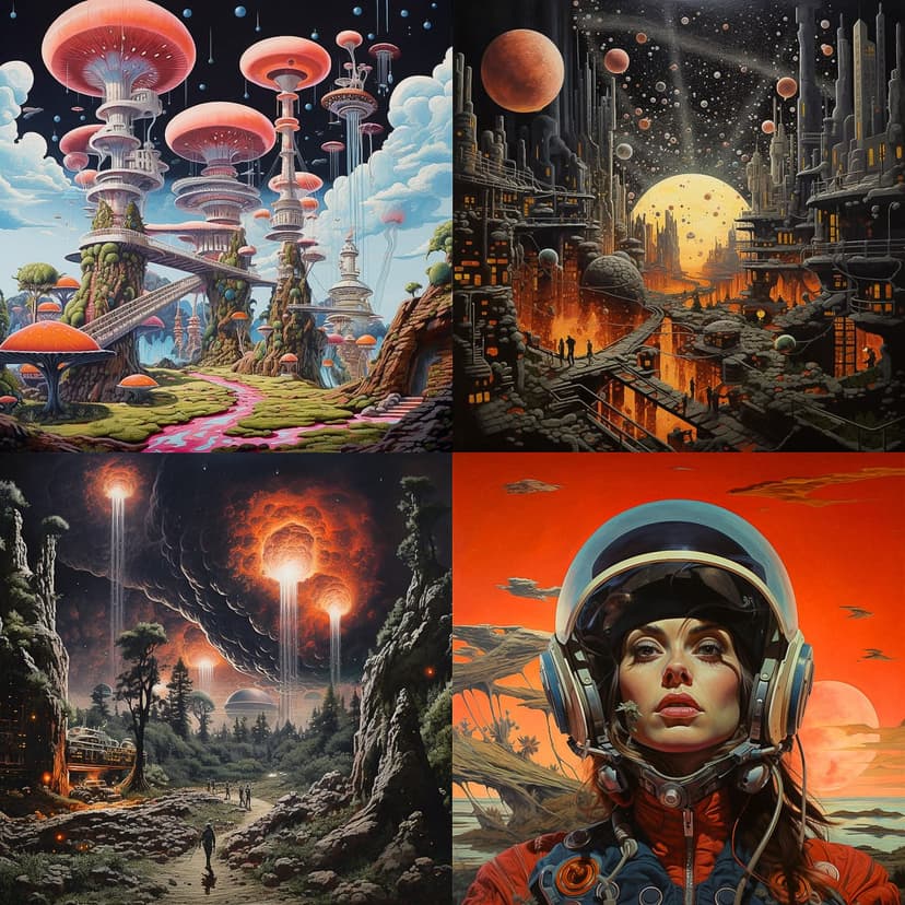 Futuristic Surrealism