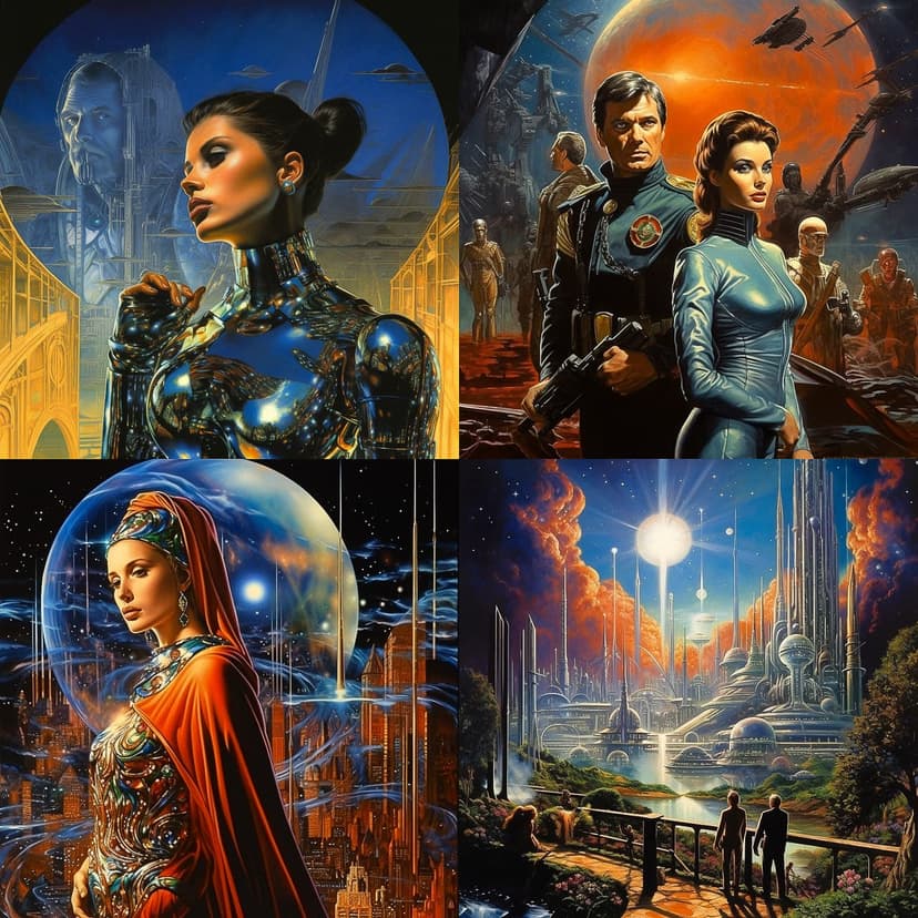 Retro-Futuristic Sci-Fi