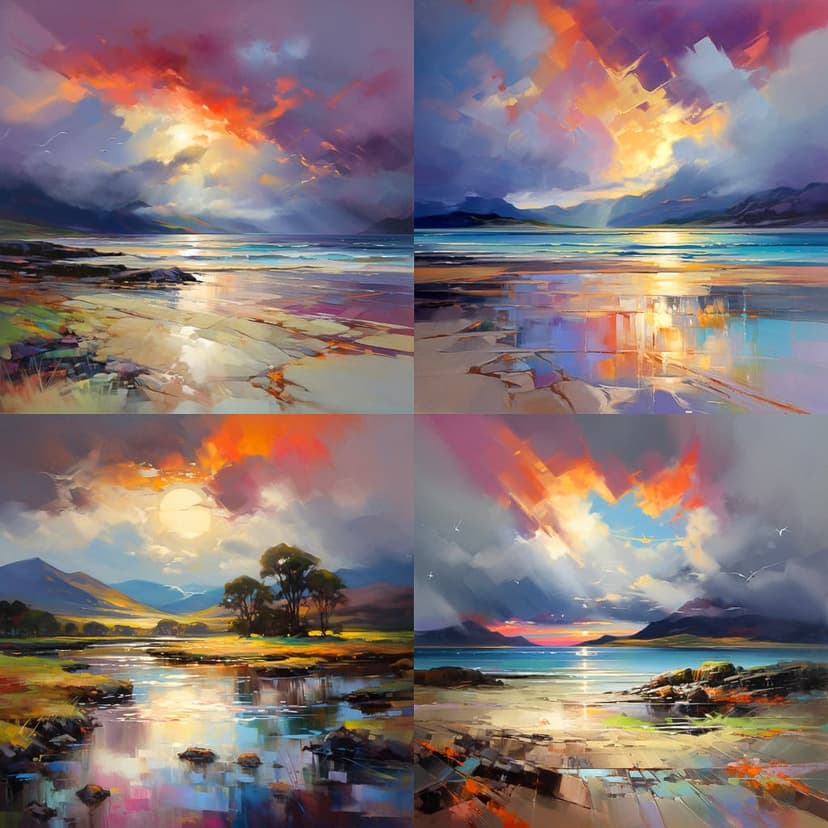 Impressionistic Landscape