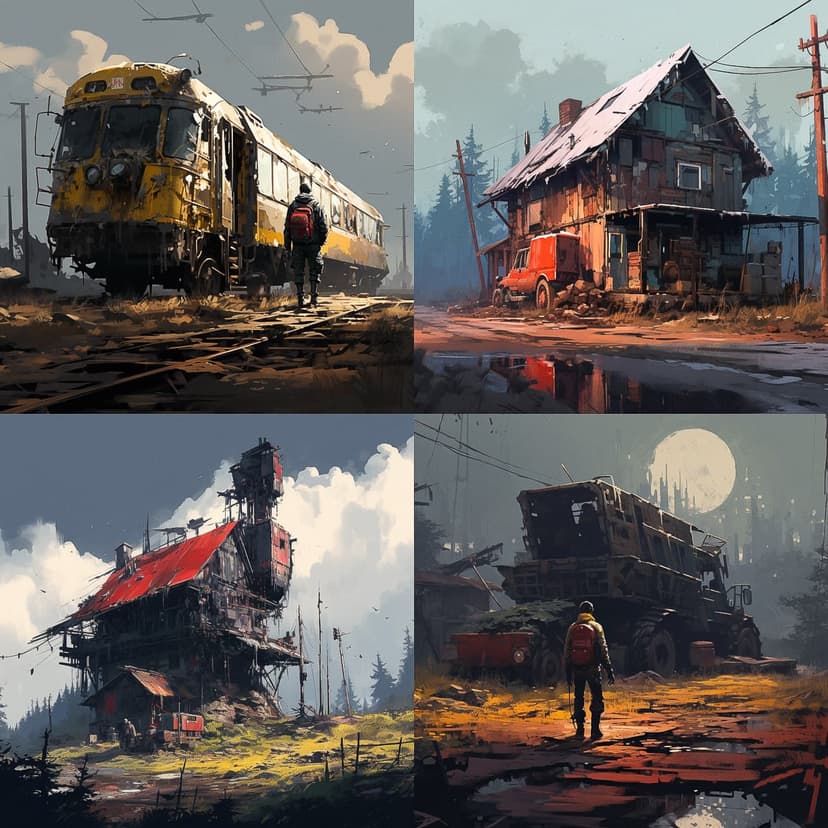 Post-Apocalyptic Concept Art