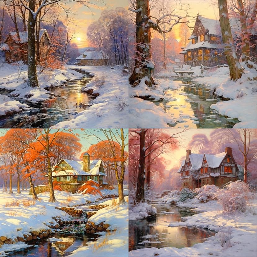 Impressionistic Winter