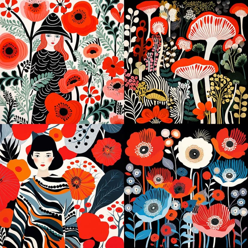 Modern Botanical Illustration