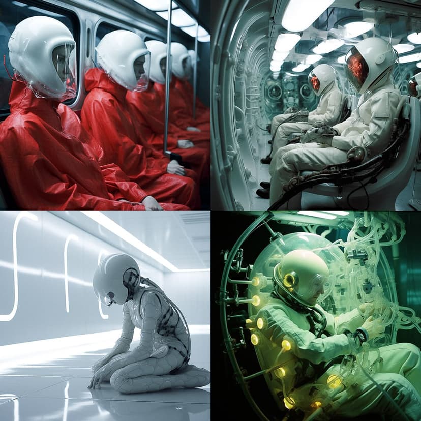 Futuristic Sci-Fi Aesthetic