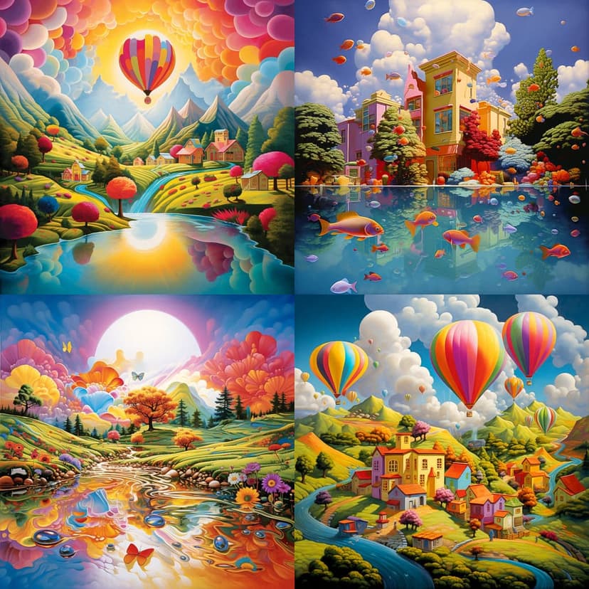 Vibrant Surrealism