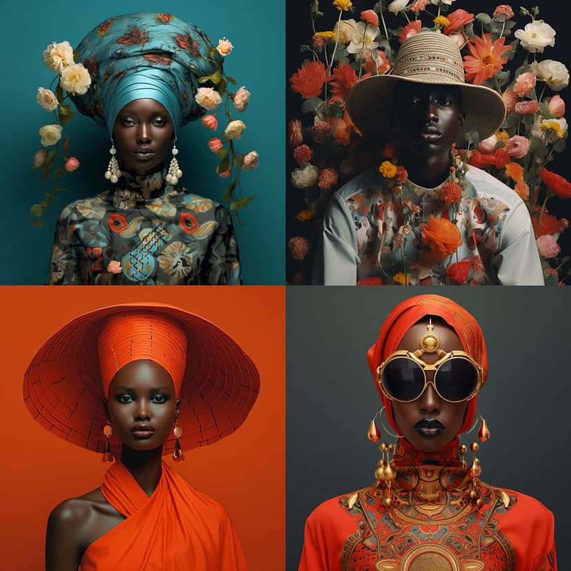 Vibrant Cultural Elegance