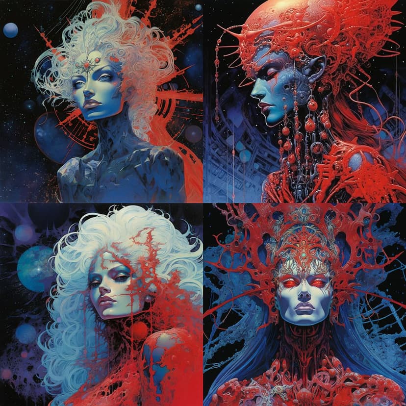 Psychedelic Cosmic Surrealism