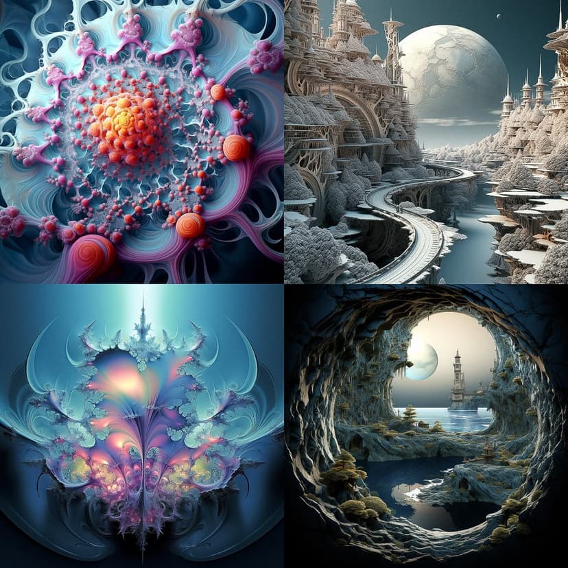 Surreal Fractal Fantasy