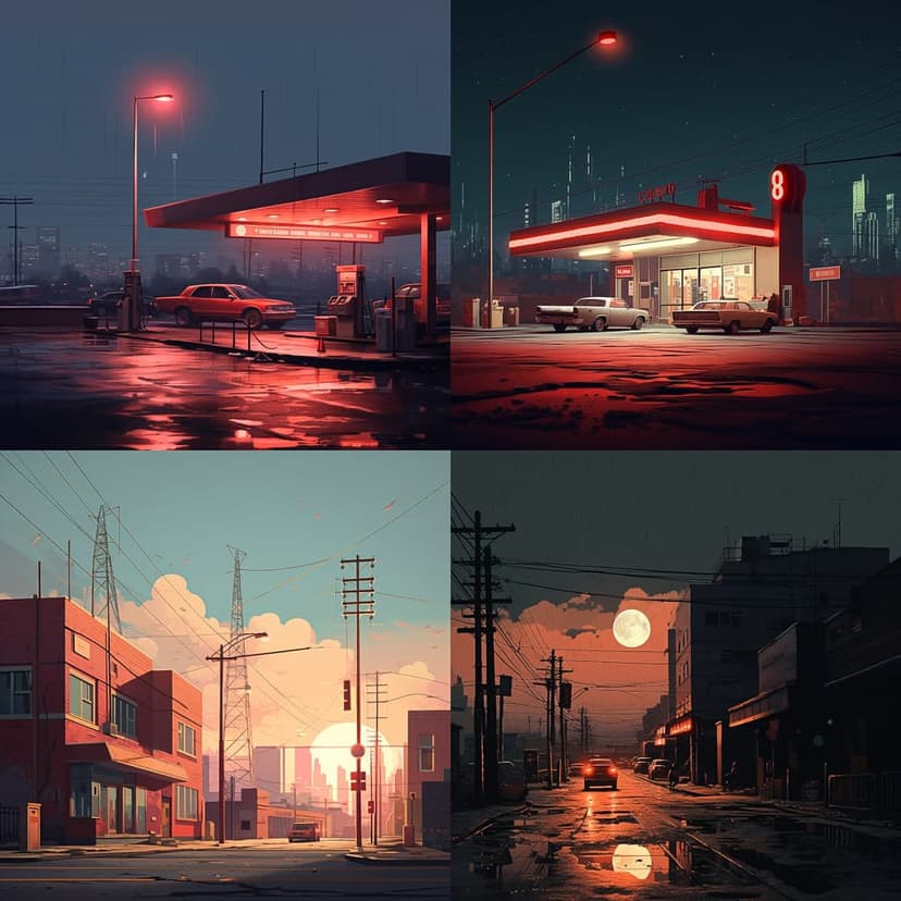 Neo-Noir Vaporwave