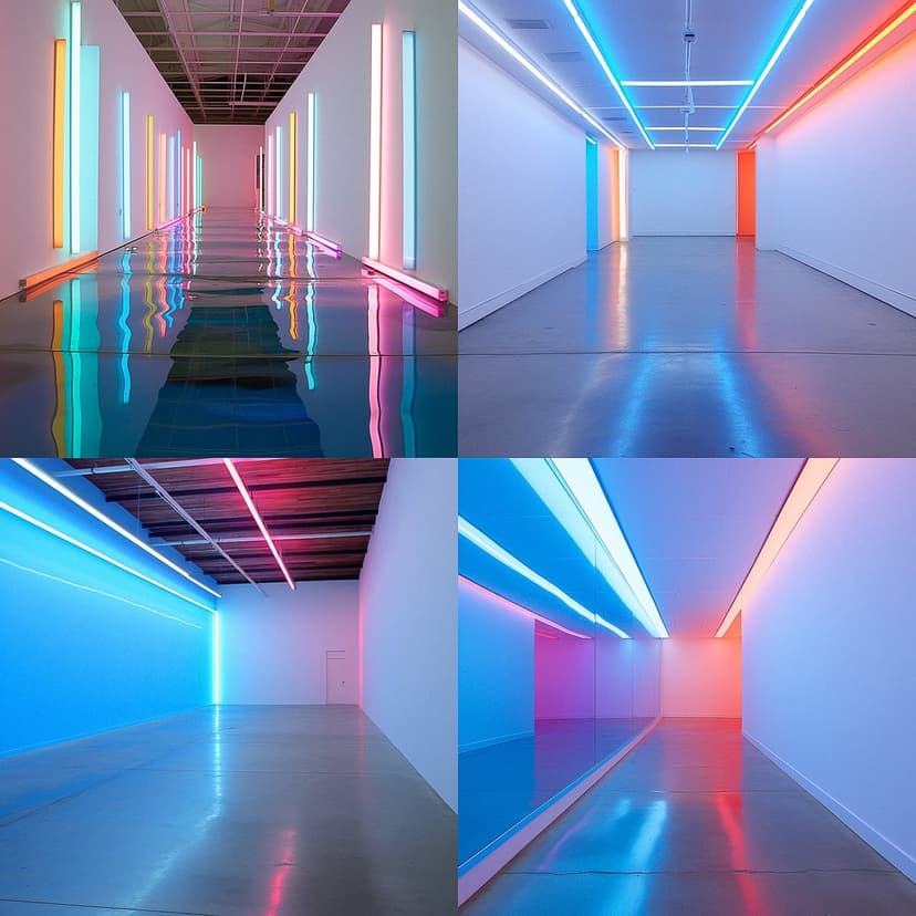 Neon Minimalism