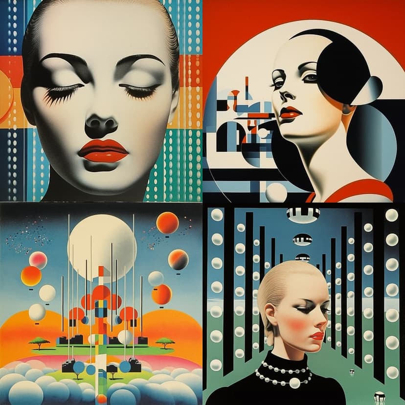 Futuristic Pop Art